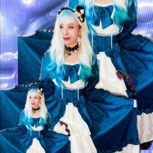NEW Sweet Harajuku Lolita Dress Gothic